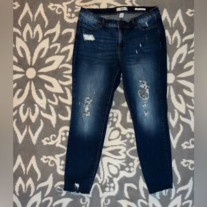 Vintage America Boho Skinny Ankle Jeans Size 10/30